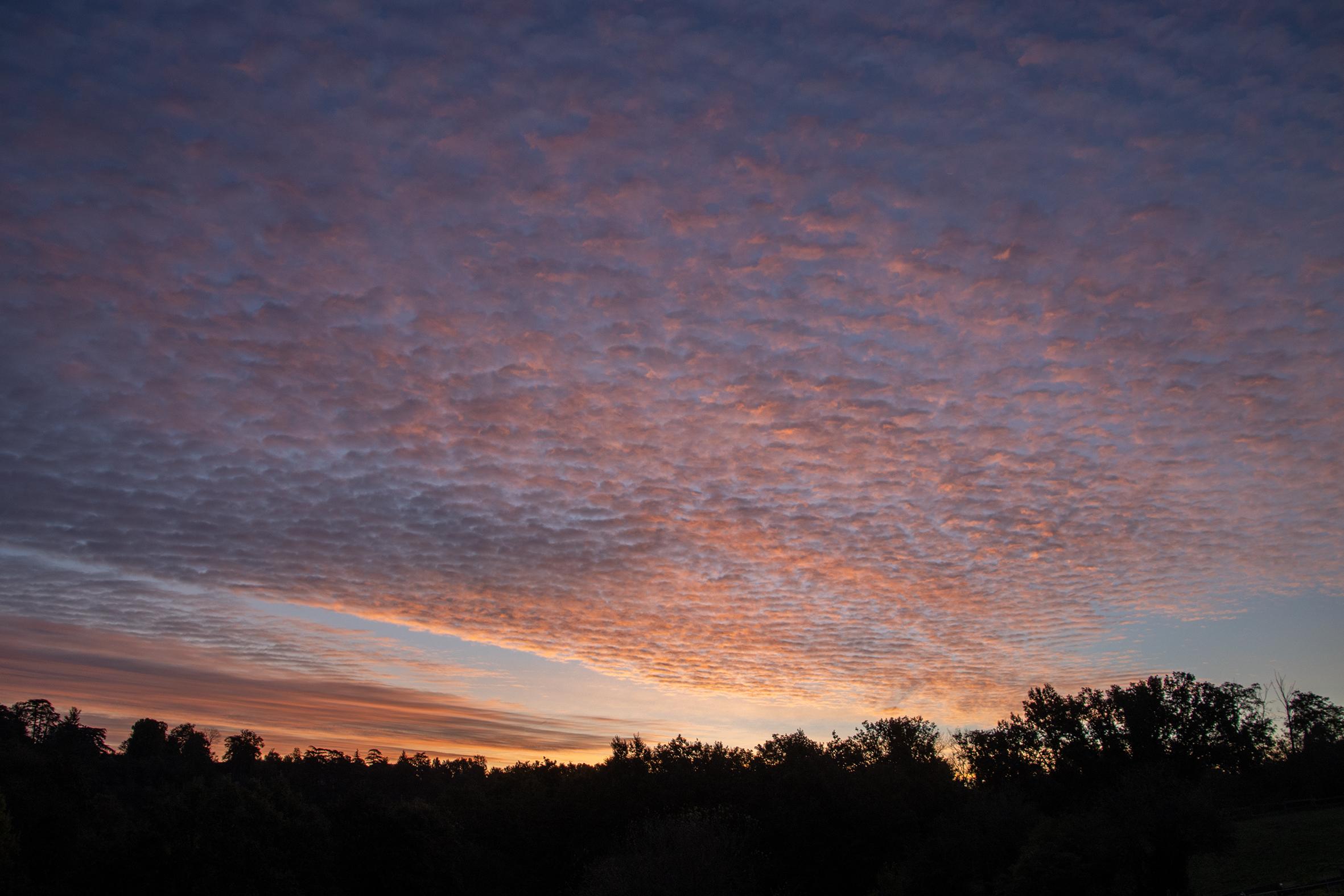 Nuages du matin sur Sathonay